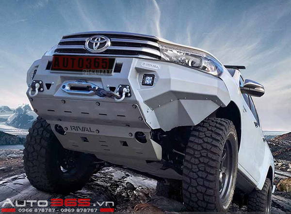 CẢN NHÔM RIVAL CHO XE BÁN TẢI TOYOTA HILUX REVO ( 2015 )